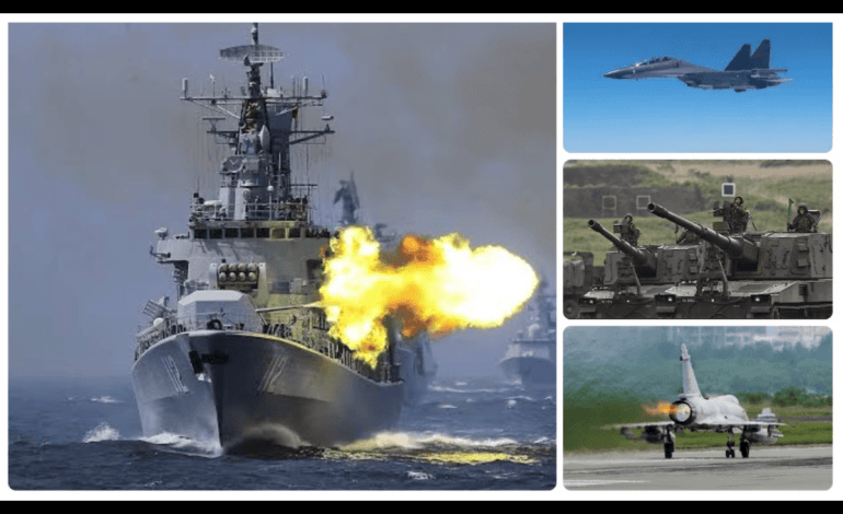 China despliega ejercicios militares con fuego real cerca de Taiwán y aumenta la tensión en Asia-Pacífico