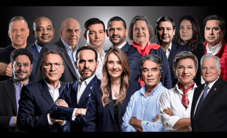 Tras las consultas, se perfila el tarjetón de la primera vuelta presidencial de 2026