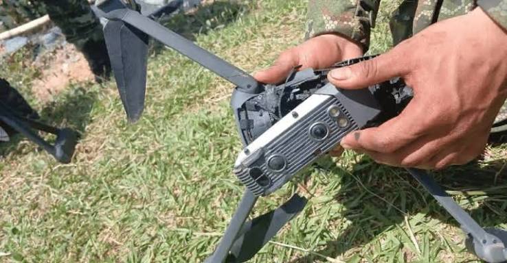 Disidencias atacan con drones explosivos a la Fuerza Pública en El Tambo, Cauca