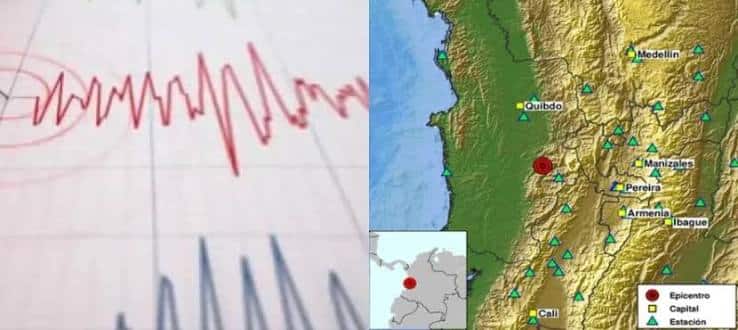 Nueva réplica de magnitud 3,8 se registró en Chocó tras fuerte terremoto en Colombia