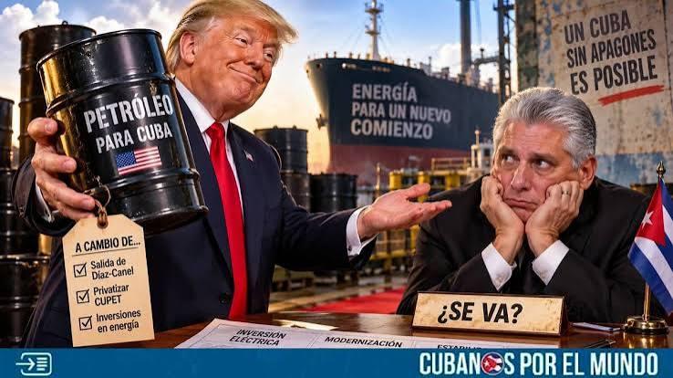 EE. UU. habría ofrecido petróleo y capital a Cuba a cambio de la salida de Díaz-Canel y privatizar Cupet