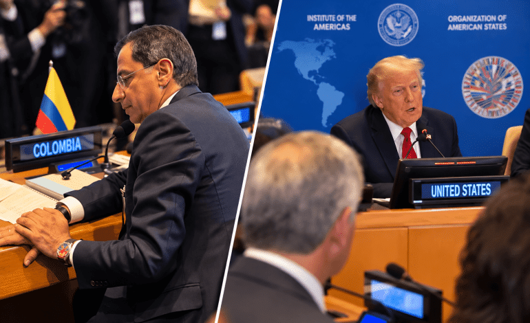 Restrepo lleva ante Trump el mensaje de Colombia