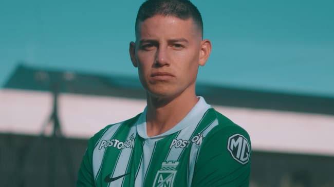 James Rodríguez es nuevo jugador de Atlético Nacional