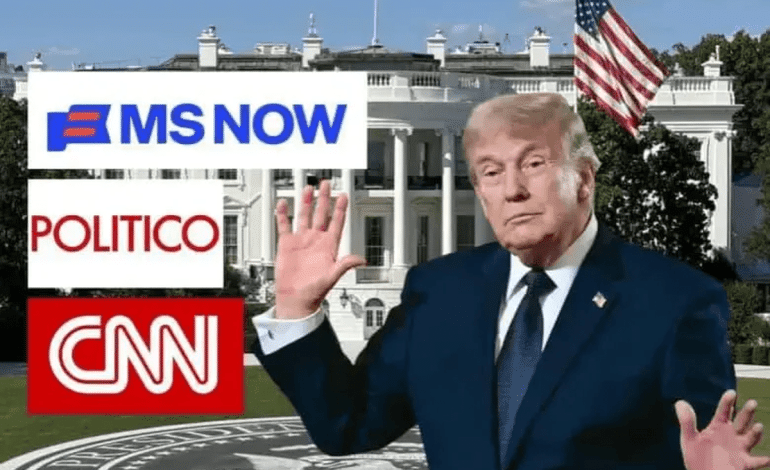 Trump pierde otra batalla judicial: CNN, MS NOW y Politico seguirán entrando a la Casa Blanca